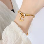 color: E414-Gold Bracelet -C