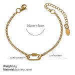 color: SL272G Gold Bracelet