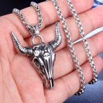 color: Bull Head + Stainless Steel Chain