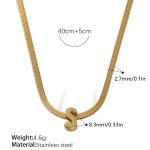 color: XL459GS Gold Necklace