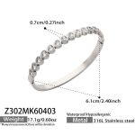 color: Z302-Steel Color Bangle