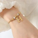 color: E414-Gold Bracelet -H