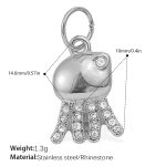 color: PJ577WES Silver Pendant