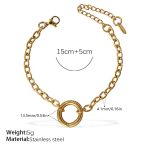 color: SL266G Gold Bracelet