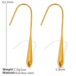 color: EH567 Gold Earrings