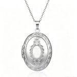 color: Size 6 Mirror Oval Steel Color MS-528F