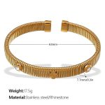 color: SZ178WEG Gold Bangle