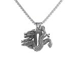 color: Double Dragon + Stainless Steel Chain