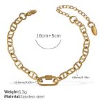 color: SL286G Gold Bracelet