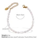 color: SL179WEG Freshwater Pearl Bracelet