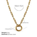 color: XL631G Gold Necklace