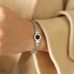 color: Z118 Steel Color Bangle