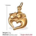 color: PJ204G Gold Pendant Only
