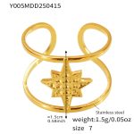 color: Y005-Gold Ring / size: US 7