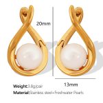 color: EH289 Pearl Earrings