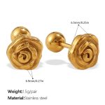 color: EH1217G Piercing Stud Earrings