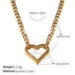 color: XL504G Gold Necklace