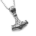 color: Sanskrit Hammer + Stainless Steel Chain