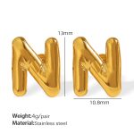 color: EH860GN Gold Earrings