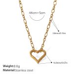 color: XL518G Gold Necklace