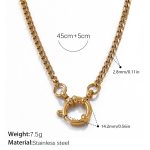 color: XL732G Gold Necklace