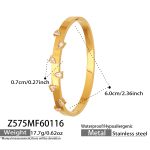 color: Z575-Gold Bangle