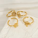 Stainless Steel Advanced Versatile Opening Ring Female Adjustable Personalized Bracelet