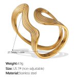 color: JZ133G7 Gold 7# Ring