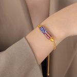color: E461-Gold Bracelet