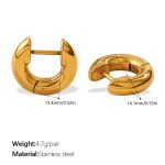 color: EH1189G Gold Earrings