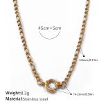 color: XL742G Gold Necklace