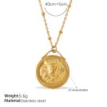 color: XL795G Gold Necklace