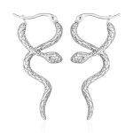 color: Pattern Color Earrings Steel Color MS-184