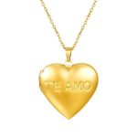 color: Size 2 Letter Heart Gold MS-528B