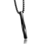 color: Black + Plated Chain