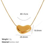color: XL252 Gold Necklace