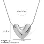 color: XL379S Silver Necklace