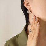 color: F021-Steel Color Earrings