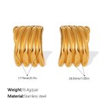 color: EH1315G Gold Earrings