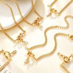Inlaid Zircon Digital Pendant Knotted Bracelet Stainless Steel Plated 18K Gold Light Luxury Twin Bracelet