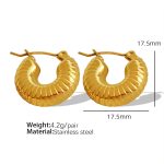 color: EH252 Gold Earrings