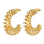 color: Spring Earrings Gold