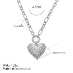 color: XL385S Silver Necklace