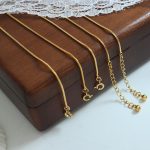 Minimalist Personality Bracelet Stall Female Stainless Steel 18K Gold Plating Snake Bones Chain Design Small Jewelry