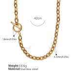 color: XL441G Gold Necklace