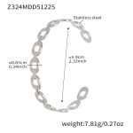 color: Z324-Steel Color Bangle