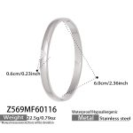 color: Z569-Steel Color Bangle