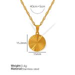 color: XL163 Gold Necklace