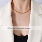 color: P1122-Gold Side Chain -40+5cm