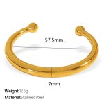 color: SZ189G Gold Bangle